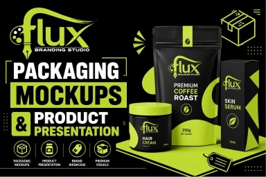 Packaging Mockups & Product Presentation