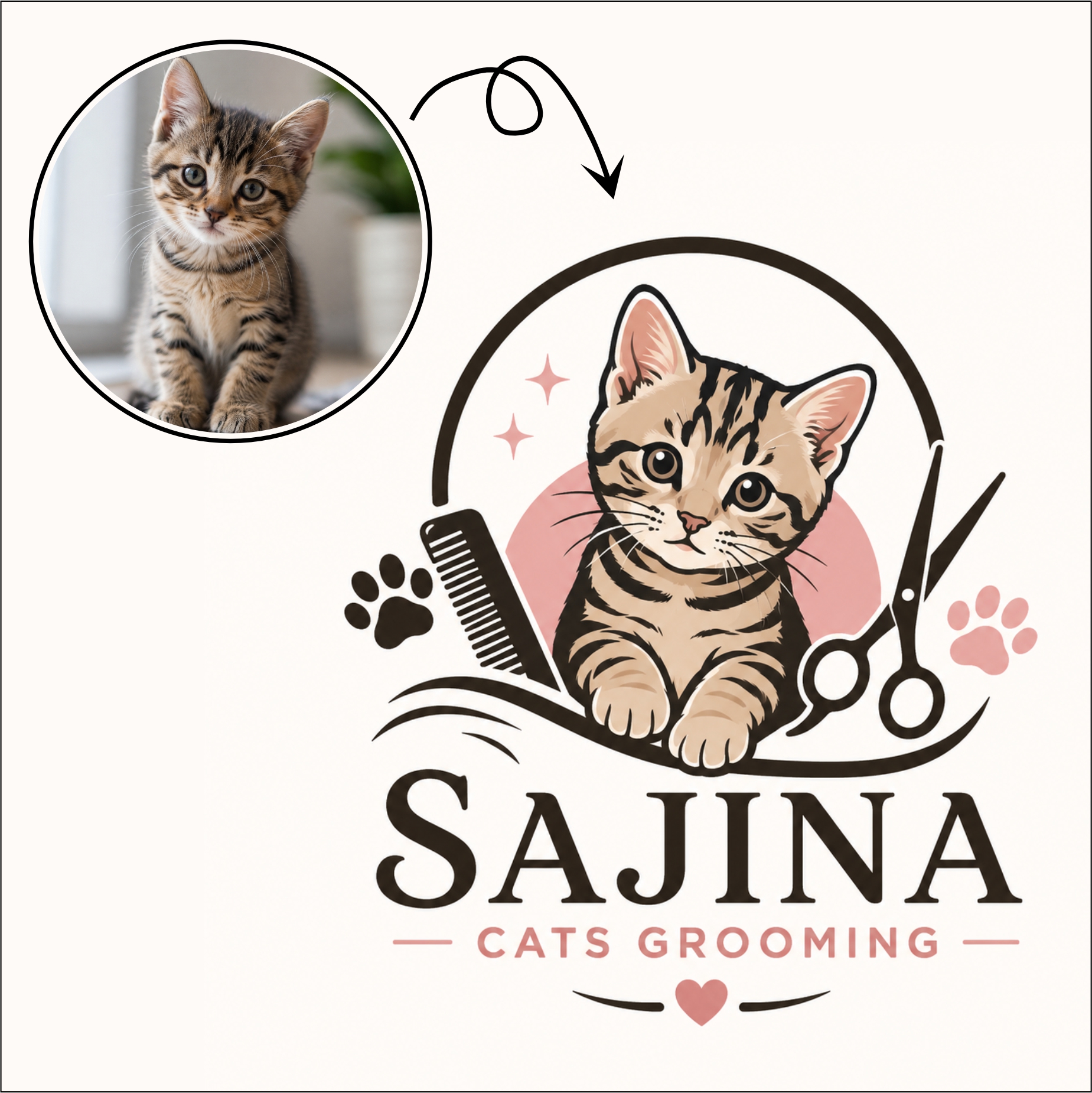 Sajina Cats Grooming